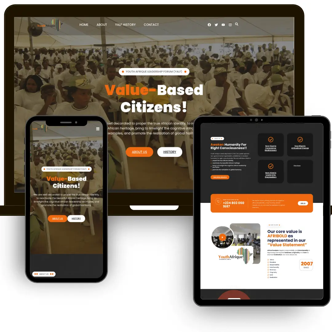 Website design